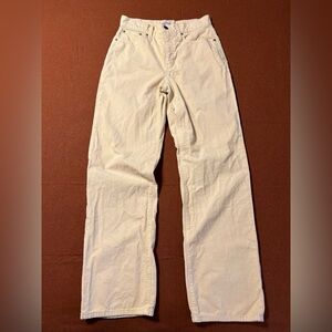 J. Crew High Rise 90's Wide Leg Corduroy Pants